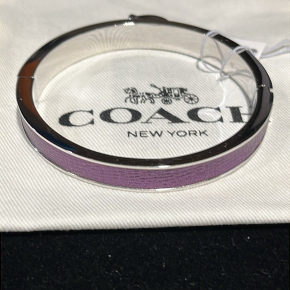 Coach Push Signature Hinged Bangle - Picture 5 of 6